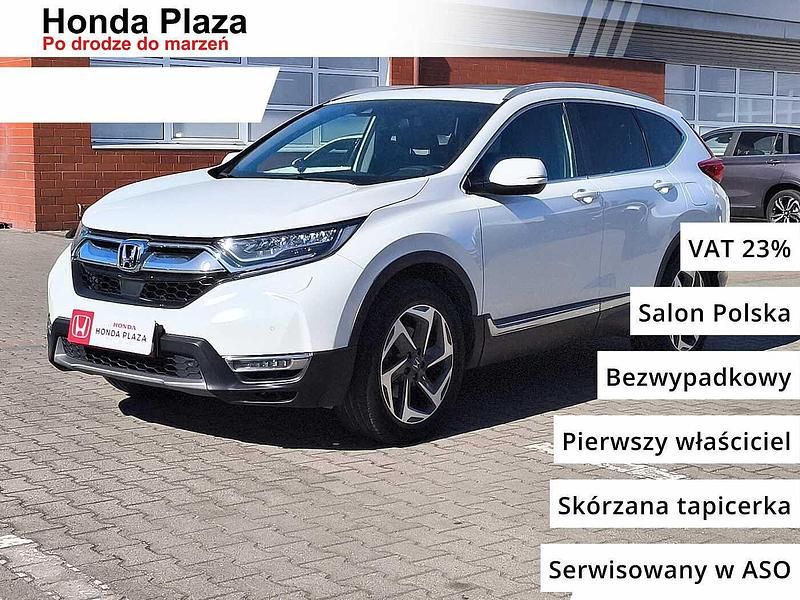 Radiant red m. Używany 2019 Honda CR-V Executive SUV | 124 900 zł - Obraz 1/4