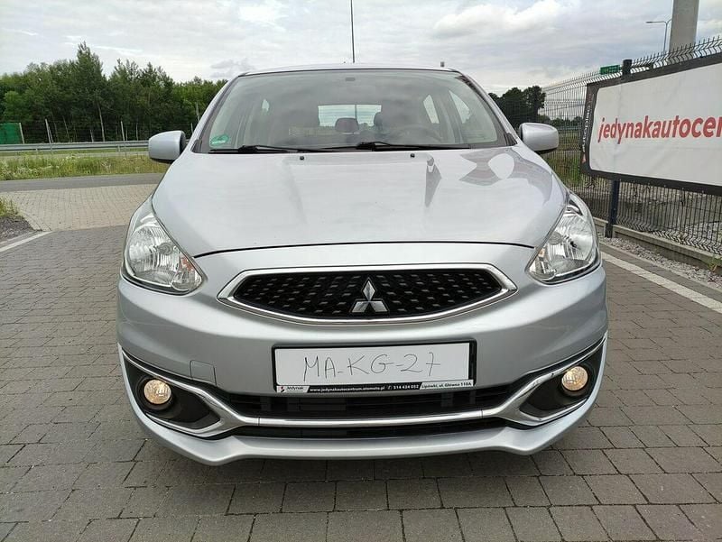 Używany Mitsubishi Space Star 71 KM (52 kW) 2018 Niebieski Hatchback