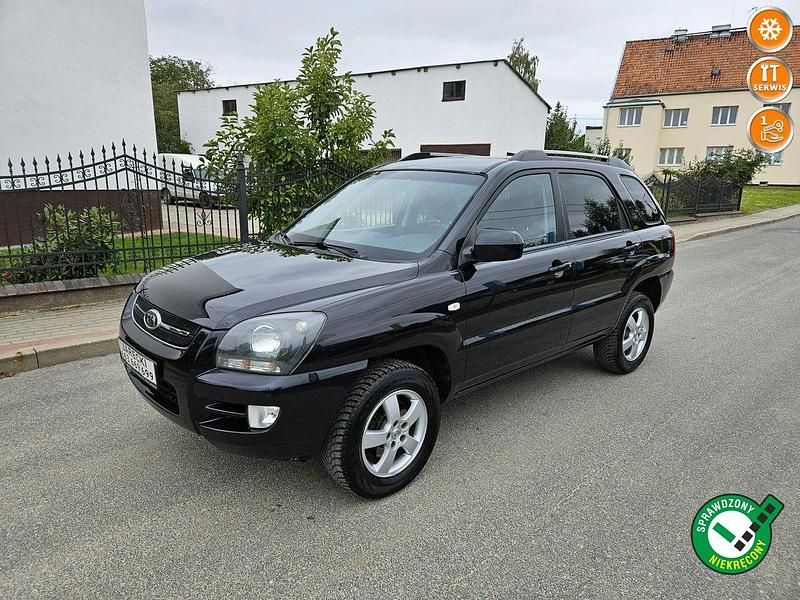Czarny Używany 2009 Kia Sportage 2 SUV | 21 499 zł (Uczciwa cena) - Obraz 1/4
