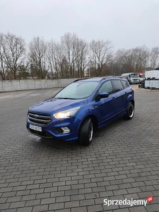 Granatowy Używany 2017 Ford Kuga ST-Line SUV | 67 999 zł (Dość drogi) - Obraz 1/4