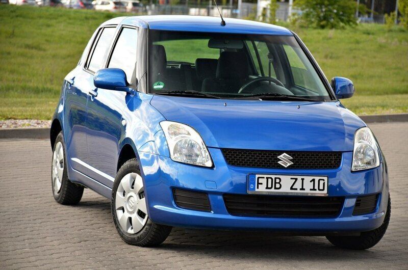 Niebieski (metalik, perła) Używany 2009 Suzuki Swift Hatchback | 14 900 zł (Uczciwa cena) - Obraz 1/4