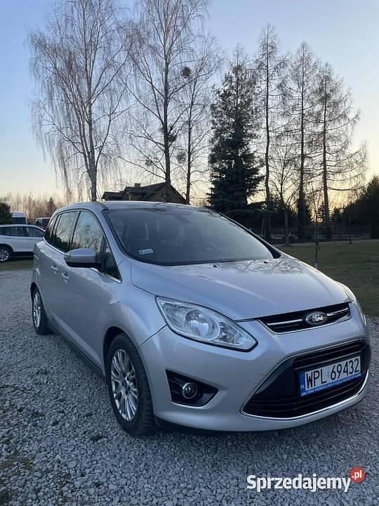 Używany Ford Grand C-Max 2011 Srebrny Minivan