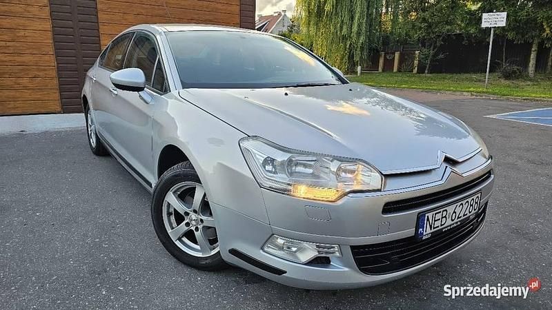 Srebrny Używany 2009 Citroën C5 Sedan/Limuzyna | 9900 zł (Uczciwa cena) - Obraz 1/4