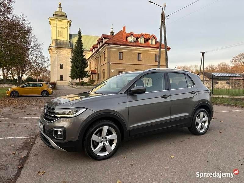 Szary Używany 2019 VW T-Cross SUV | 69 900 zł (Uczciwa cena) - Obraz 1/4