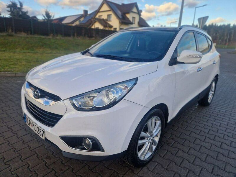 Biały (metalik) Używany 2013 Hyundai ix35 SUV | 35 700 zł (Dobra cena) - Obraz 1/4