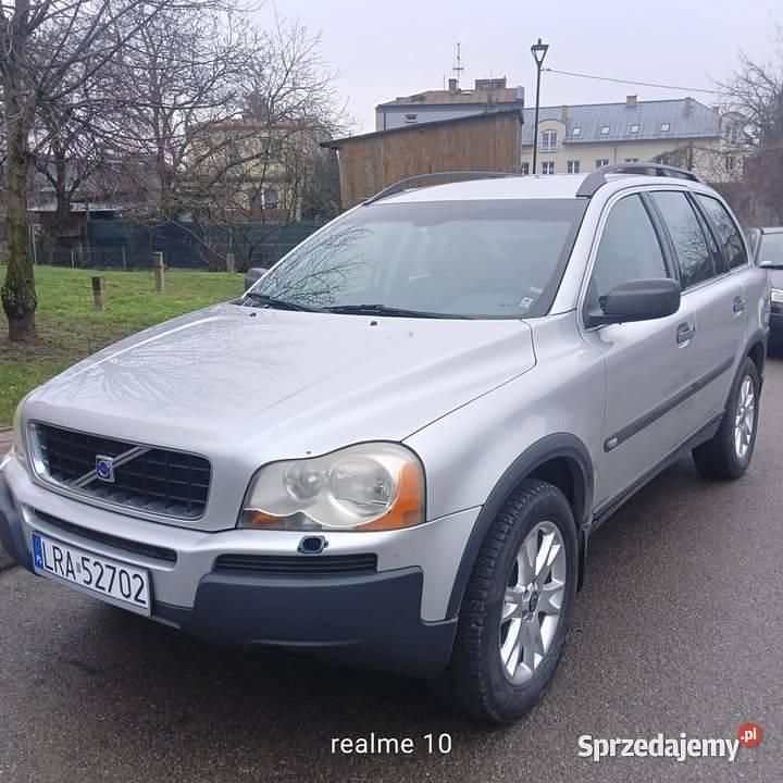 Srebrny Używany 2003 Volvo XC90 SUV | 22 000 zł - Obraz 1/4
