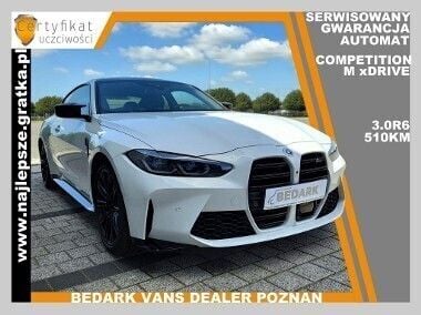 Biały Używany 2023 BMW M4 Competition Edition Coupe | 349 900 zł (Super Cena) - Obraz 1/4