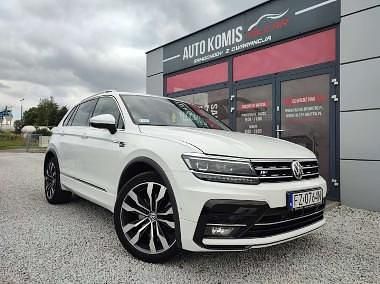 Biały Używany 2019 VW Tiguan R-line SUV | 119 990 zł - Obraz 1/4