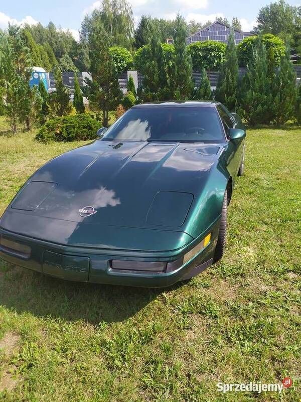 Zielony Używany 1993 Corvette C4 Coupe | 48 000 zł - Obraz 1/4