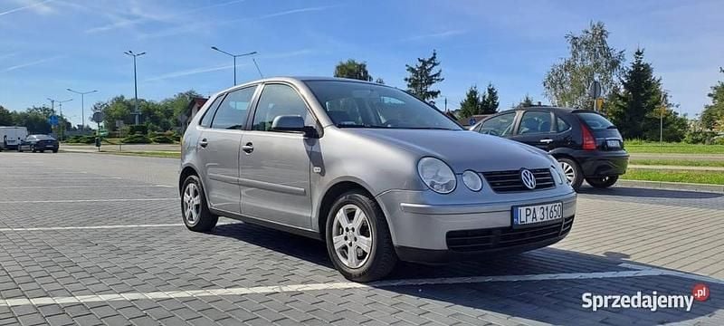 Szary Używany 2004 VW Polo Hatchback | 5500 zł (Dość drogi) - Obraz 1/4
