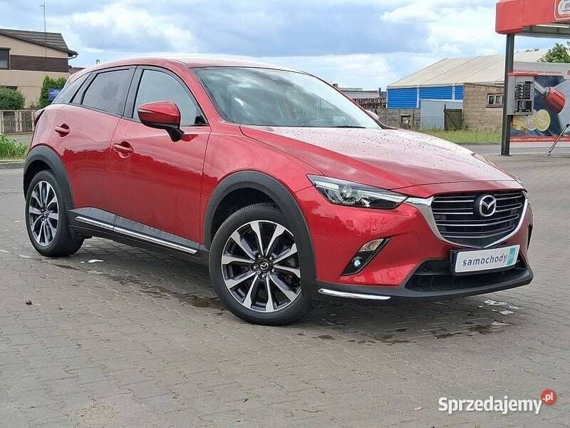 Czerwony Używany 2019 Mazda CX-3 SUV | 71 900 zł (Uczciwa cena) - Obraz 1/4