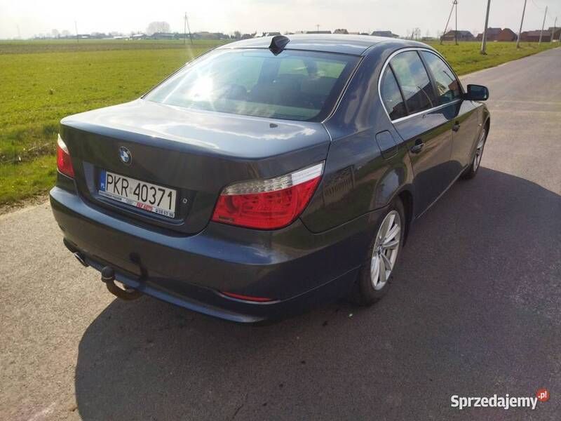 Używany BMW 520 177 KM (130 kW) 2009 Szary Sedan/Limuzyna