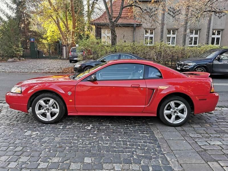 Czerwony Używany 1999 Ford Mustang Coupe | 39 900 zł - Obraz 1/4