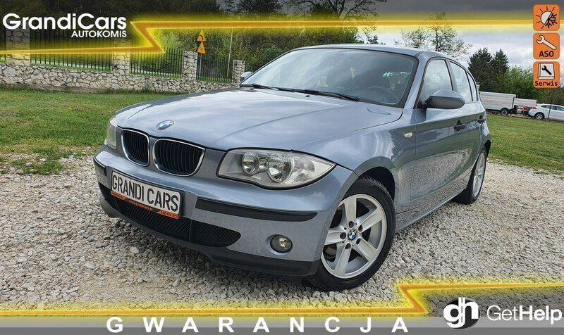 Niebieski Używany 2006 BMW 116 Hatchback | 12 600 zł (Uczciwa cena) - Obraz 1/4