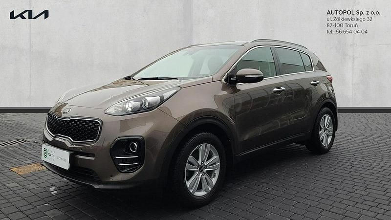 Brązowy (metalik) Używany 2017 Kia Sportage SUV | 79 900 zł (Drogi) - Obraz 1/1