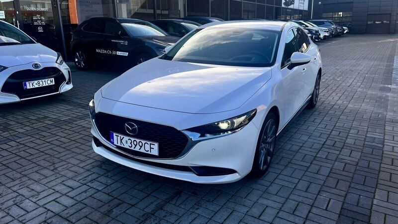 Biały Używany 2021 Mazda 3 Sedan/Limuzyna | 112 900 zł - Obraz 1/4