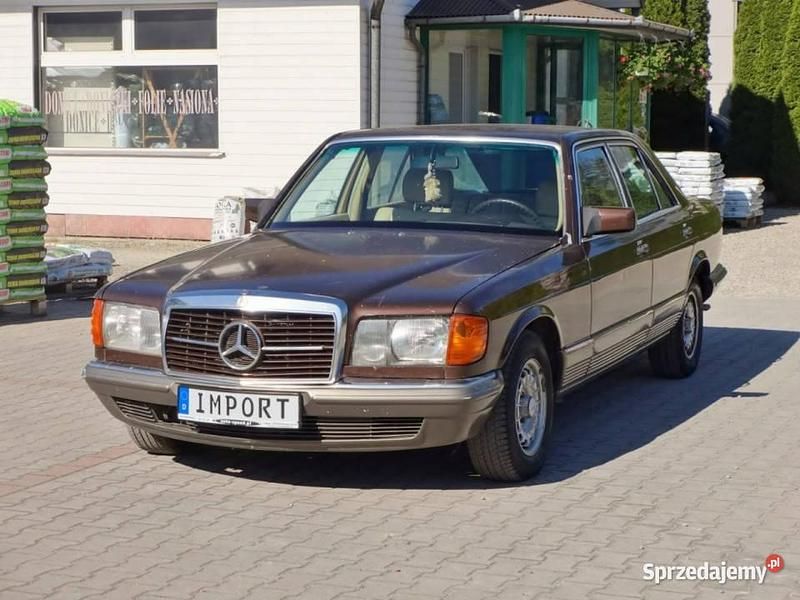 Brązowy Używany 1982 Mercedes S280 Sedan/Limuzyna | 14 700 zł - Obraz 1/4