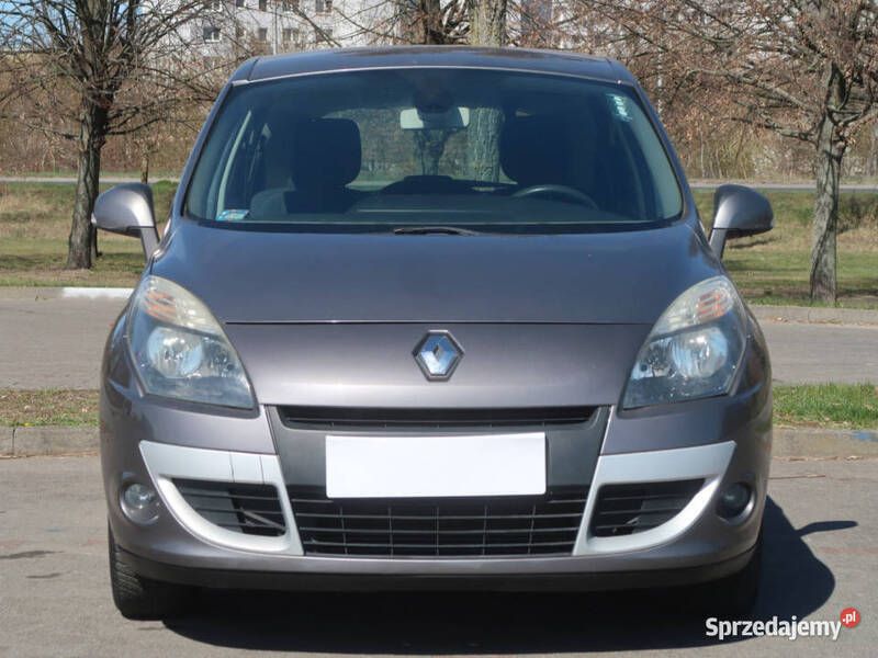 Szary Używany 2010 Renault Scénic III Minivan | 15 999 zł (Uczciwa cena) - Obraz 1/4