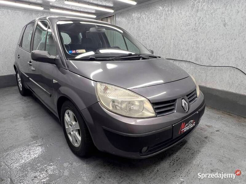 Szary Używany 2003 Renault Scénic Minivan | 4499 zł (Uczciwa cena) - Obraz 1/4