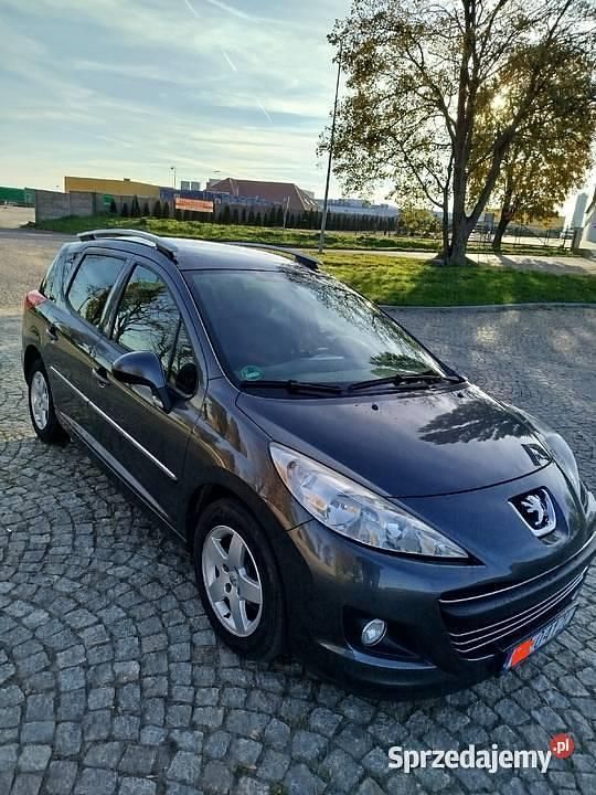 Szary Używany 2009 Peugeot 207 Kombi | 14 000 zł (Dość drogi) - Obraz 1/4