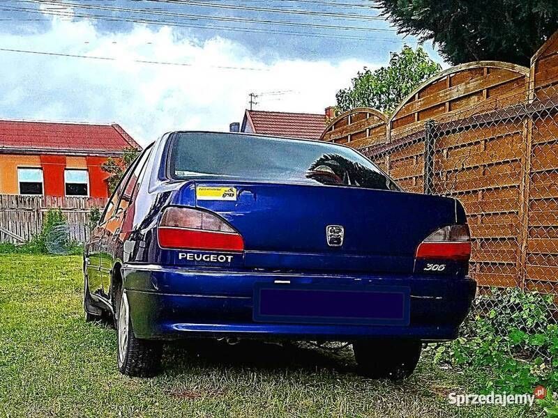 Granatowy Używany 1999 Peugeot 306 Sedan/Limuzyna | 1200 zł - Obraz 1/2