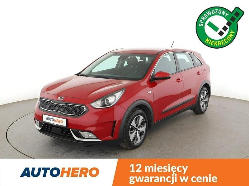 Czerwony Używany 2017 Kia Niro SUV | 52 100 zł (Dobra cena) - Obraz 1/3