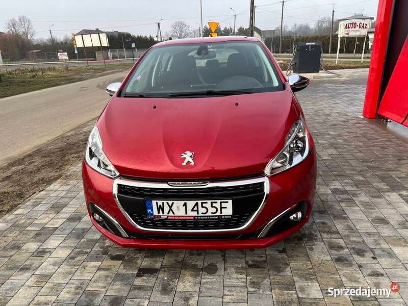 Czerwony Używany 2017 Peugeot 208 Allure Hatchback | 28 900 zł (Dobra cena) - Obraz 1/4