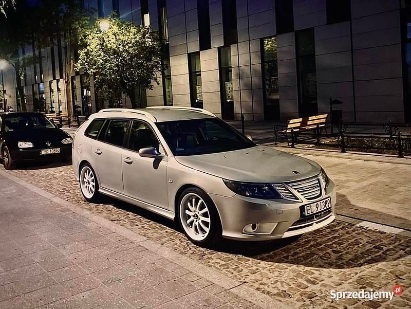 Używany Saab 9-3 2009 Srebrny Kombi