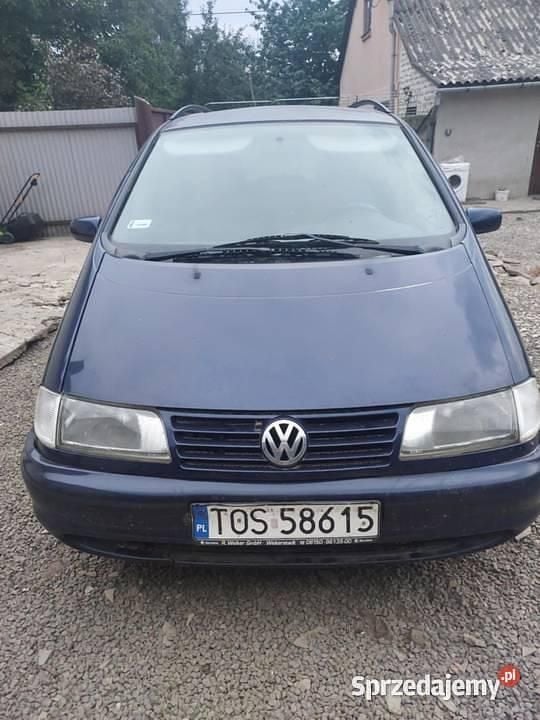 Niebieski Używany 1999 VW Sharan Minivan | 2500 zł - Obraz 1/3