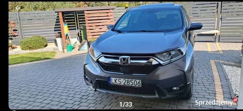 Szary Używany 2018 Honda CR-V SUV | 81 900 zł (Super Cena) - Obraz 1/4