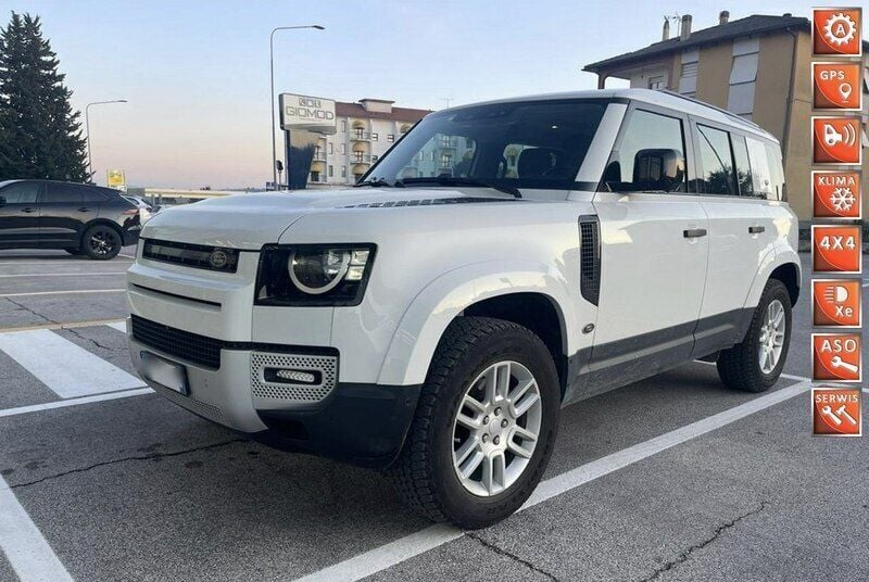Zielony (metalik) Używany 2020 Land Rover Defender S SUV | 271 200 zł - Obraz 1/4