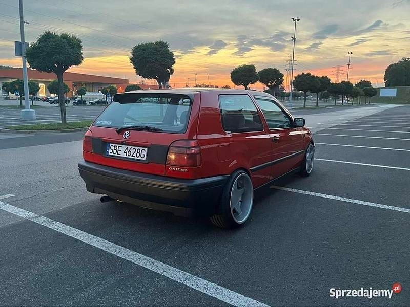 Czerwony Używany 1992 VW Golf III Hatchback | 19 999 zł - Obraz 1/4