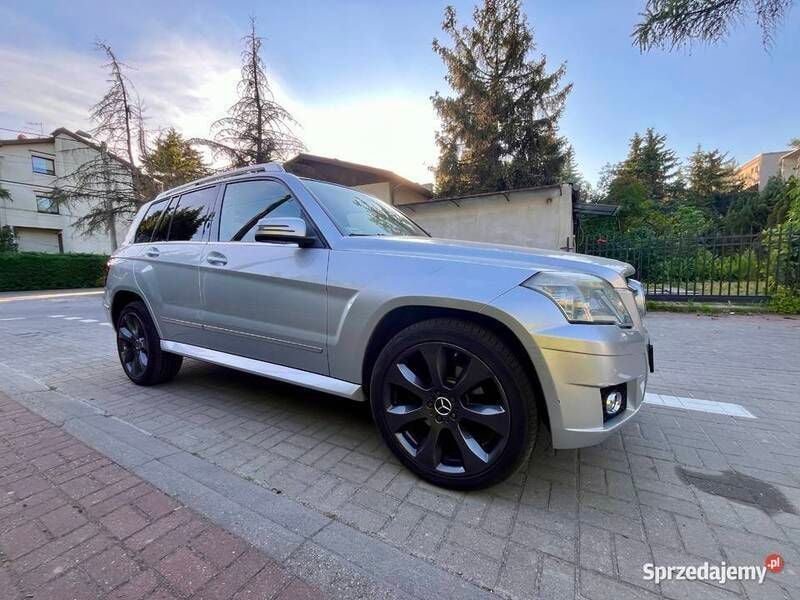 Używany Mercedes GLK350 2010 Srebrny SUV