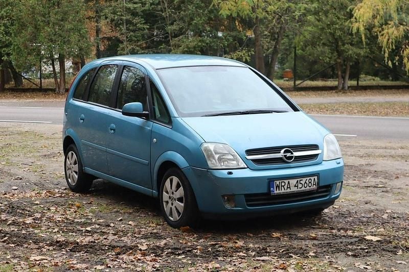 Niebieski Używany 2003 Opel Meriva Minivan | 2500 zł (Super Cena) - Obraz 1/3