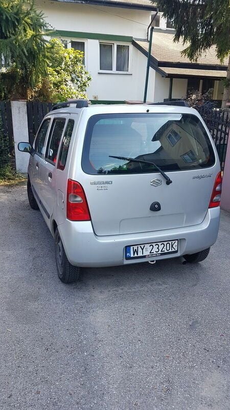 Srebrny Używany 2005 Suzuki Wagon R+ Kombi | 3000 zł - Obraz 1/2