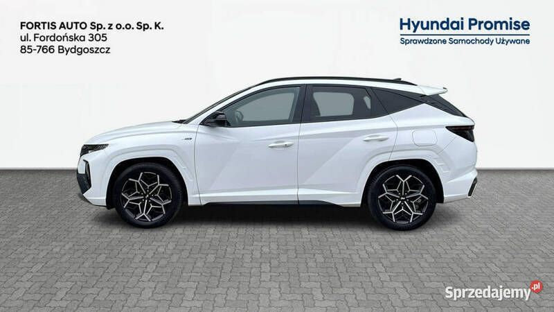Biały Używany 2022 Hyundai Tucson N Line SUV | 118 900 zł (Drogi) - Obraz 1/4