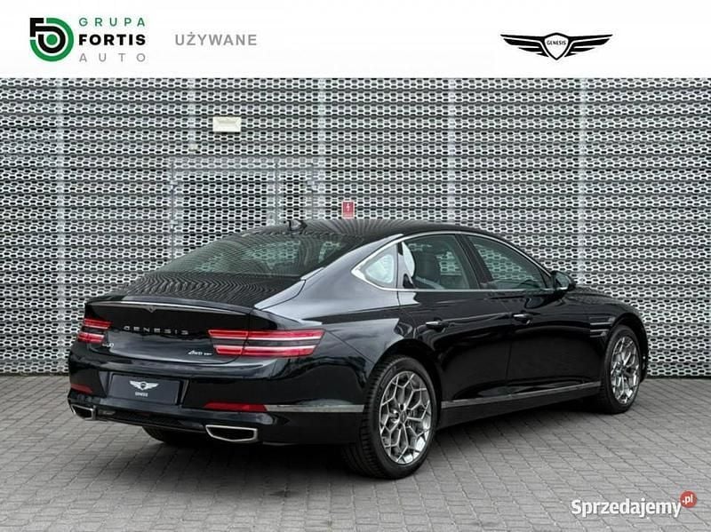 Czarny (metalik) Używany 2023 Genesis G80 Sedan/Limuzyna | 289 900 zł - Obraz 1/4