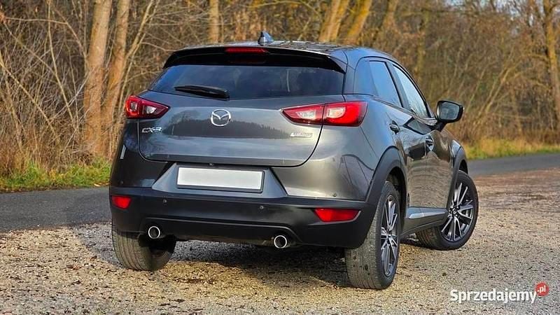 Szary Używany 2017 Mazda CX-3 SUV | 49 900 zł (Uczciwa cena) - Obraz 1/4