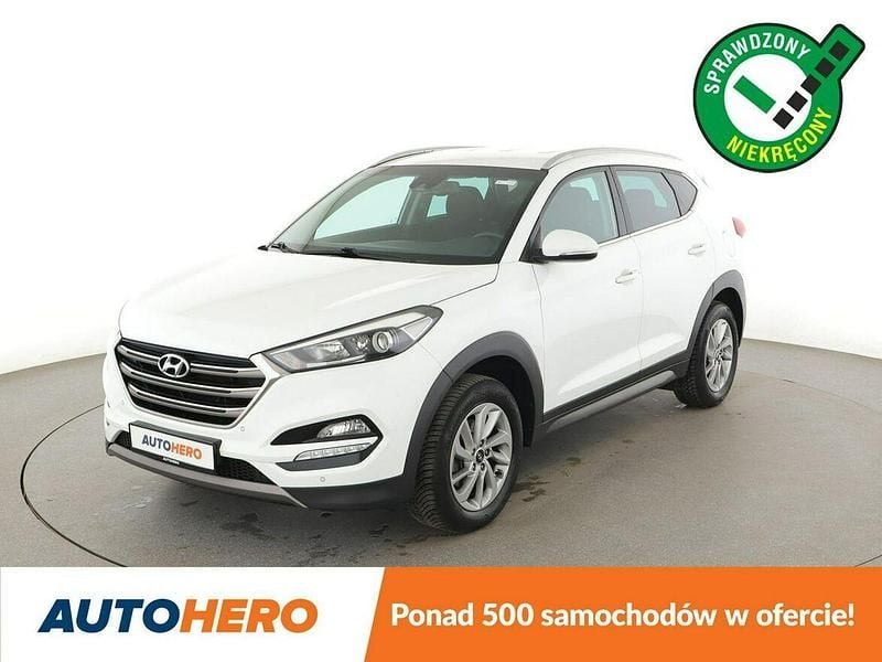 Biały Używany 2016 Hyundai Tucson SUV | 52 100 zł (Super Cena) - Obraz 1/3