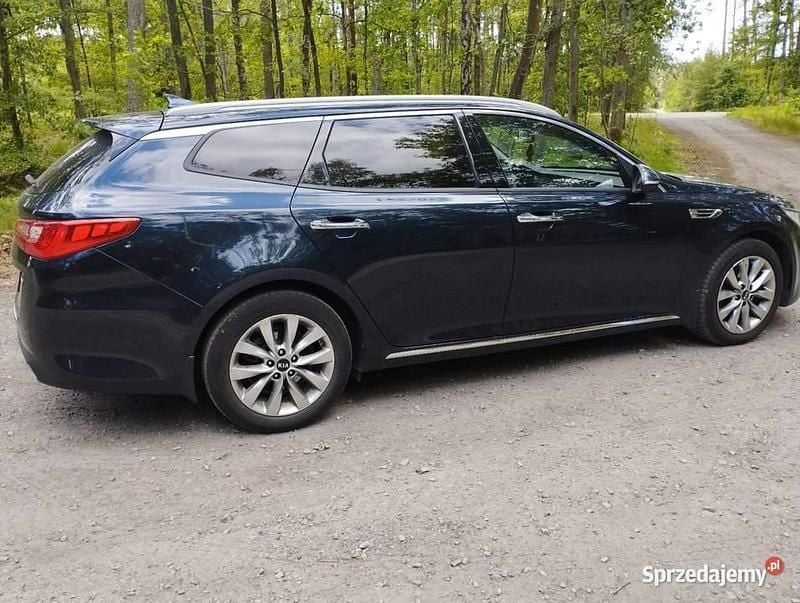 Fioletowy Używany 2017 Kia Optima Kombi | 48 000 zł (Dobra cena) - Obraz 1/4