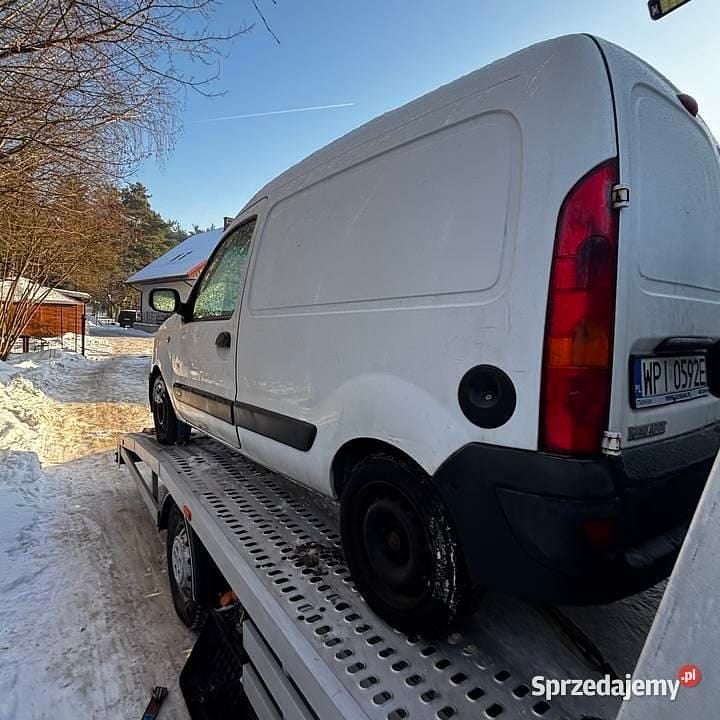 Biały Używany 2007 Renault Kangoo Minivan | 1100 zł (Super Cena) - Obraz 1/4