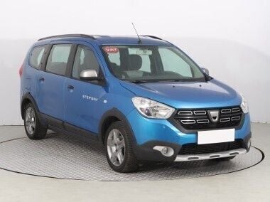 Niebieski Używany 2021 Dacia Lodgy Minivan | 37 999 zł (Uczciwa cena) - Obraz 1/4
