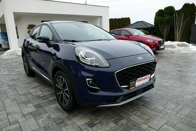 Używany Ford Puma Titanium 125 KM (91 kW) 2022 Niebieski ciemny (metalik) SUV