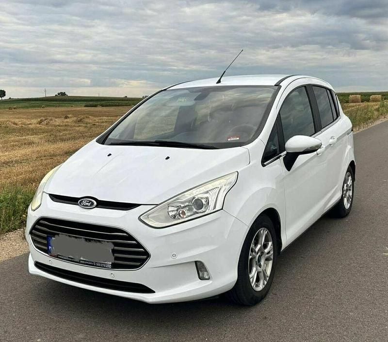 Biały Używany 2014 Ford B-MAX Minivan | 27 800 zł (Drogi) - Obraz 1/4