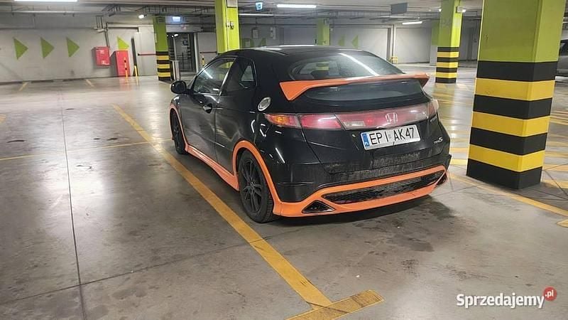 Czarny Używany 2008 Honda Civic Hatchback | 10 000 zł (Super Cena) - Obraz 1/4