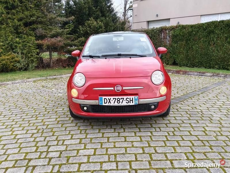 Czerwony Używany 2015 Fiat 500 Hatchback | 14 500 zł - Obraz 1/4