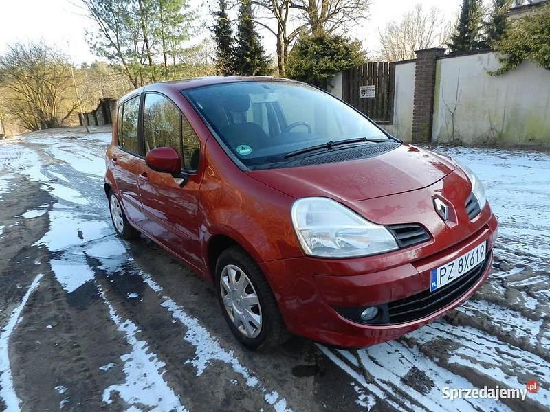 Używany Renault Modus 2010 Bordowy Minivan