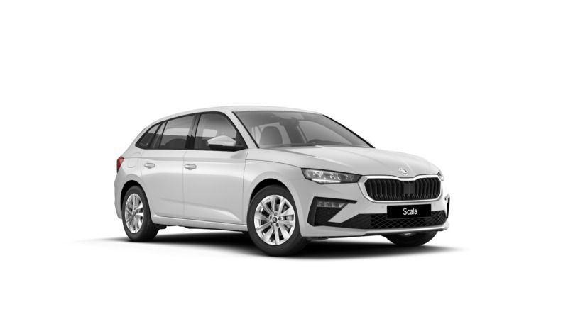 Szary graphite metalizowany Nowe 2025 Skoda Scala Selection Hatchback | 123 300 zł (Dobra cena) - Obraz 1/4