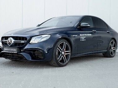 Niebieski Używany 2018 Mercedes E63S AMG AMG line Sedan/Limuzyna | 389 900 zł - Obraz 1/4