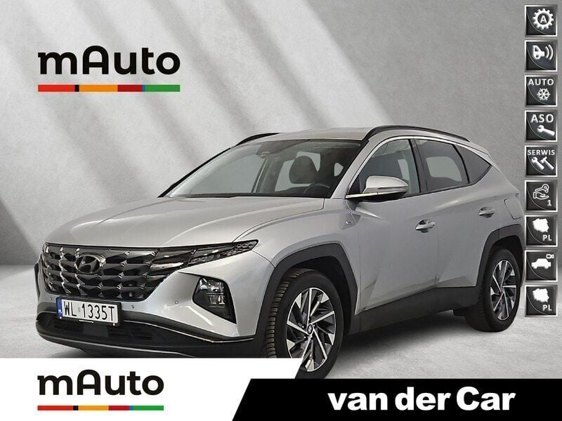 Srebrny Używany 2021 Hyundai Tucson SUV | 97 900 zł (Uczciwa cena) - Obraz 1/4